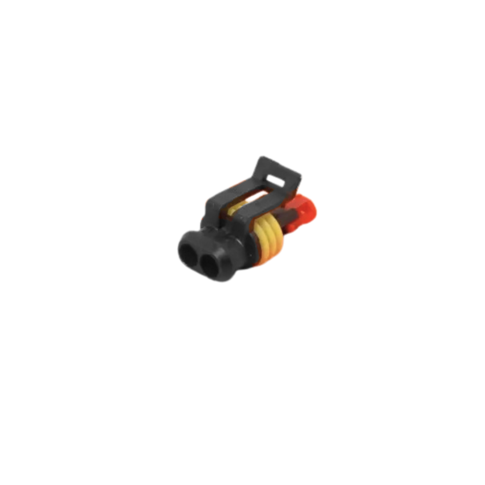 TE Connectivity 2 Way Female Superseal 1.5 Series Receptacle Housing