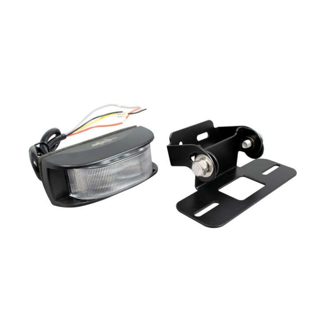Apollo Flushed Curved (108mm) - Strobe (12 LED) Bolt Or Bracket Mounting