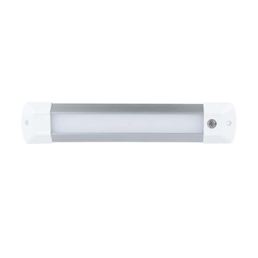 Achilles (300mm) - Interior Light (54 LED) Surface Mount with PIR