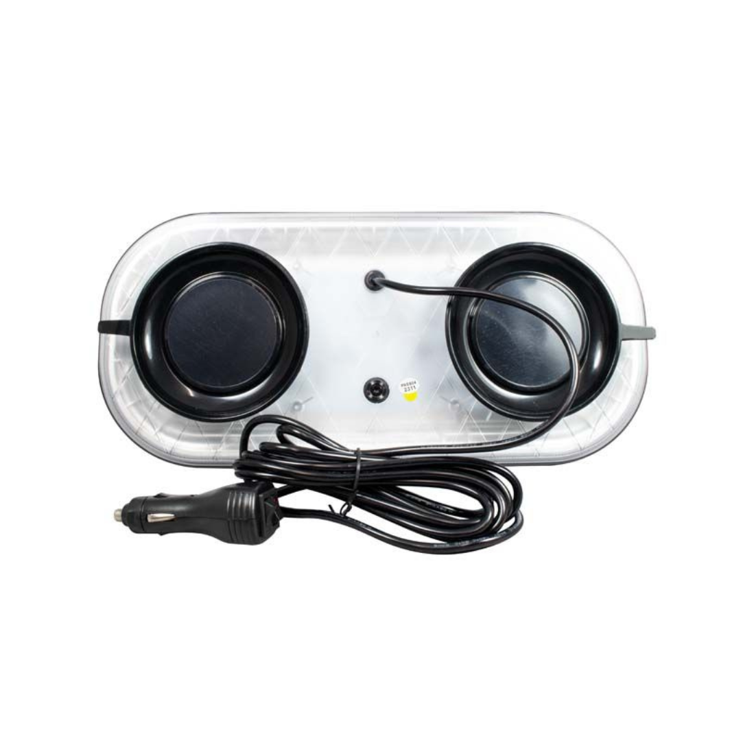 Zeus (363mm) - Mini Lightbar (72 LED) Magnetic Mount + Black Lid