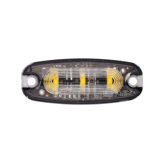 Apollo Ultra Slim (82mm) - Strobe (3 LED) Bolt/Adhesive Mounting