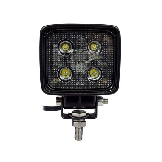 Theseus (73mm) - Square Work Lamp (4 LED) Bolt Bracket