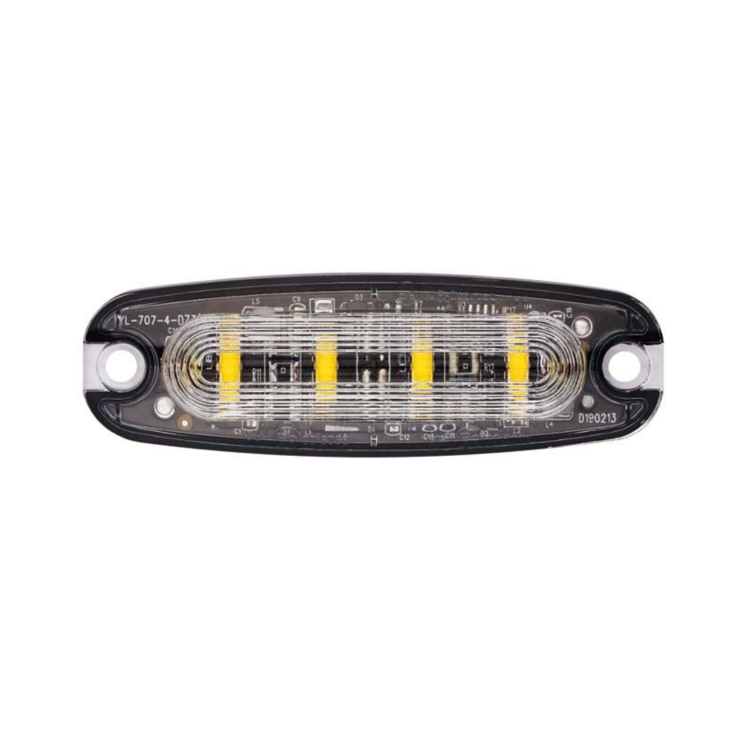 Apollo Ultra Slim (92mm) - Strobe (4 LED) Bolt/Adhesive Mounting