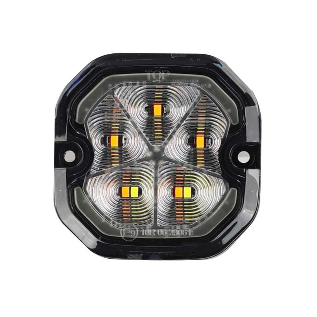 Ares (60mm) - Octagon Strobe (5 LED) Bolt Or Bracket Mounting