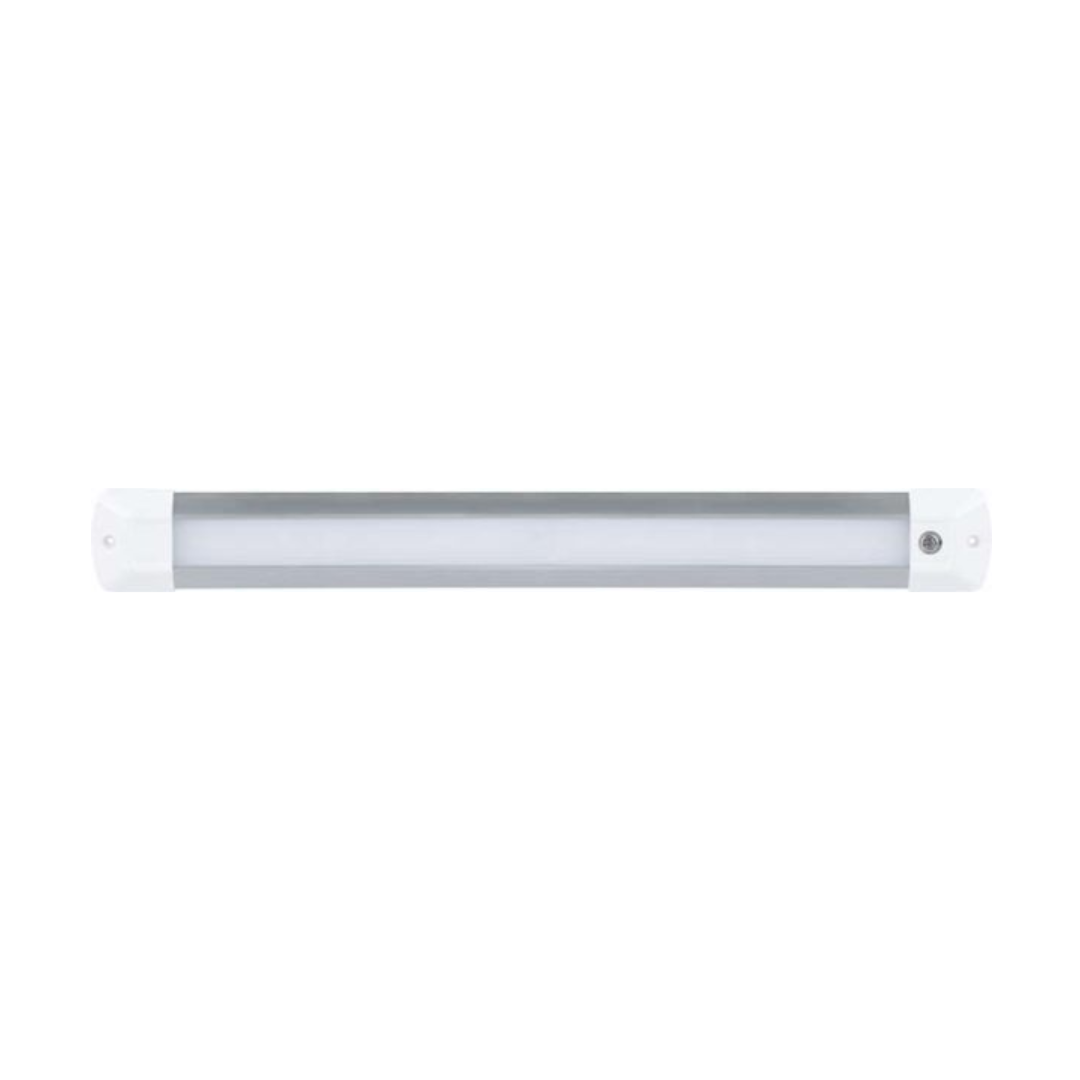 Achilles (600mm) - Interior Light (130 LED) Surface Mount With PIR