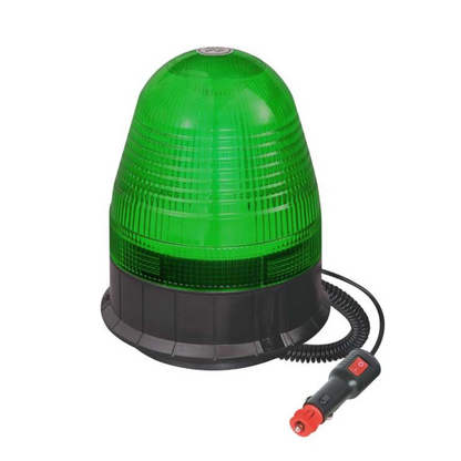 Hercules (60 LED) - Green Beacon Magnetic Mount (171mm)
