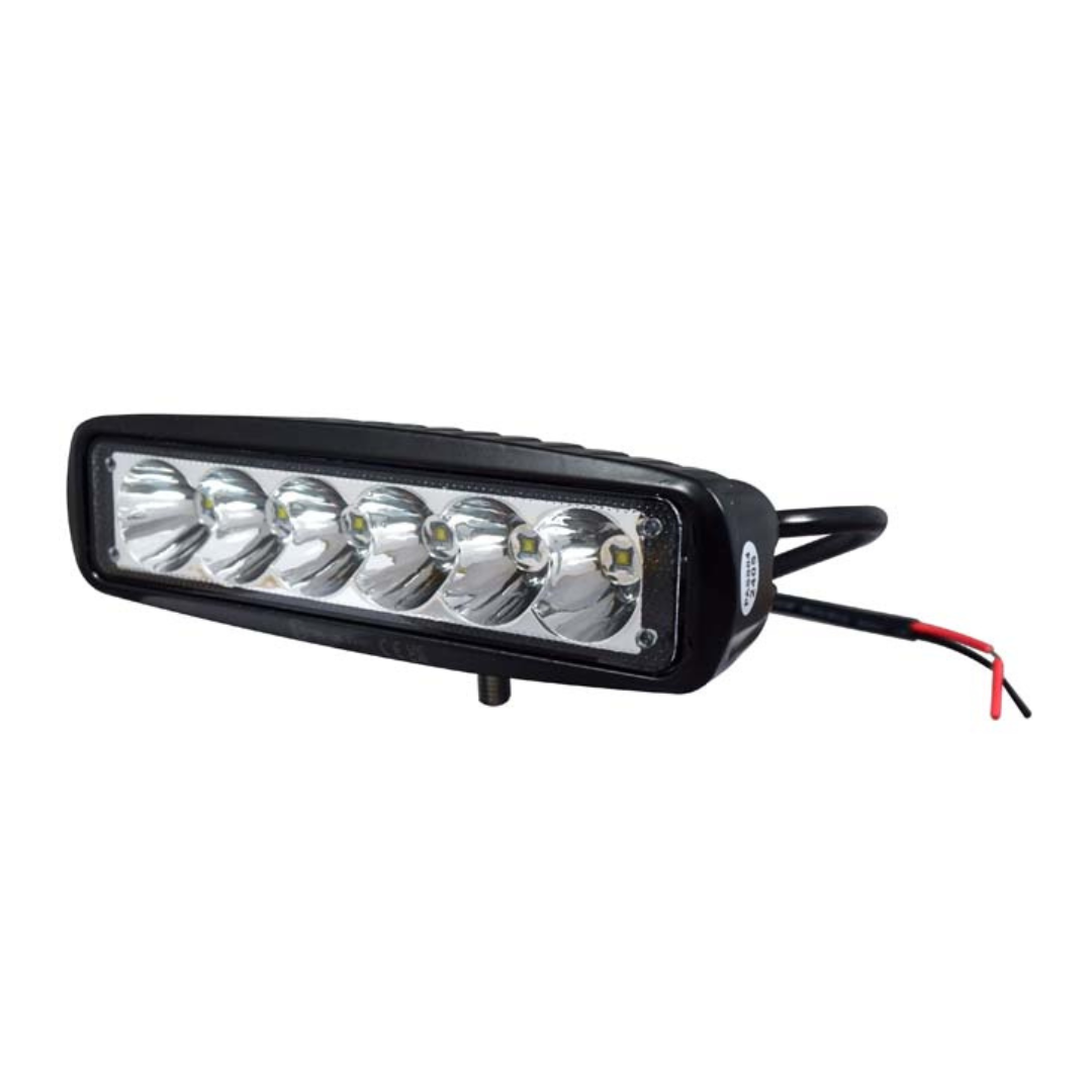 Pandora (160mm) - Rectangular Work Lamp (6 LED) Bolt Mounting