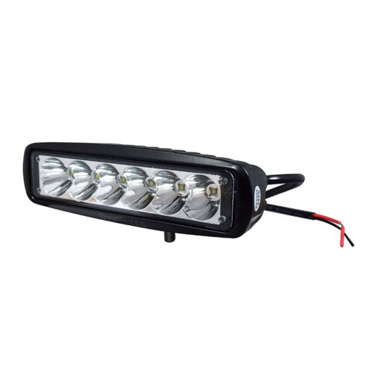Pandora (160mm) - Rectangular Work Lamp (6 LED) Bolt Mounting