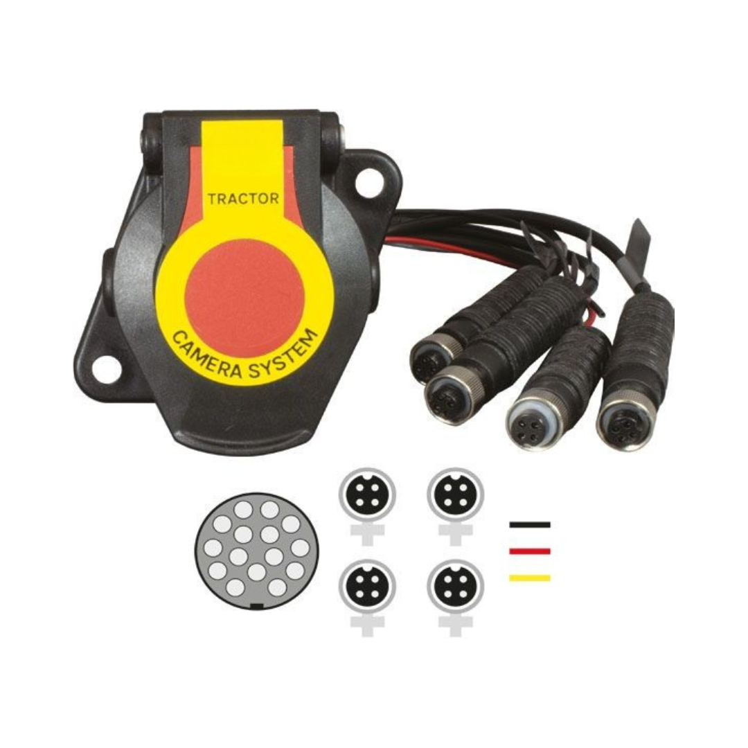 Sarah (Tractor) - Quad Camera Connector (4 Pin)