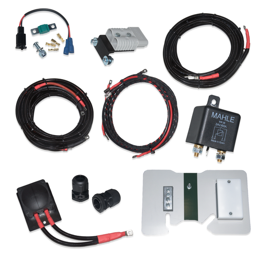 MAN TG3 - Microwave Harness & Anderson Lead Combi - Battery Rear Kit