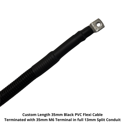 Custom Built 35mm PVC Battery Cable
