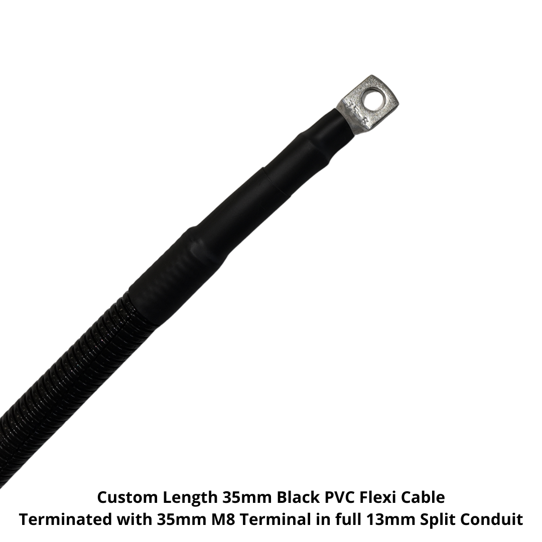 Custom Built 35mm PVC Battery Cable