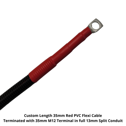 Custom Built 35mm PVC Battery Cable