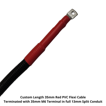 Custom Built 35mm PVC Battery Cable