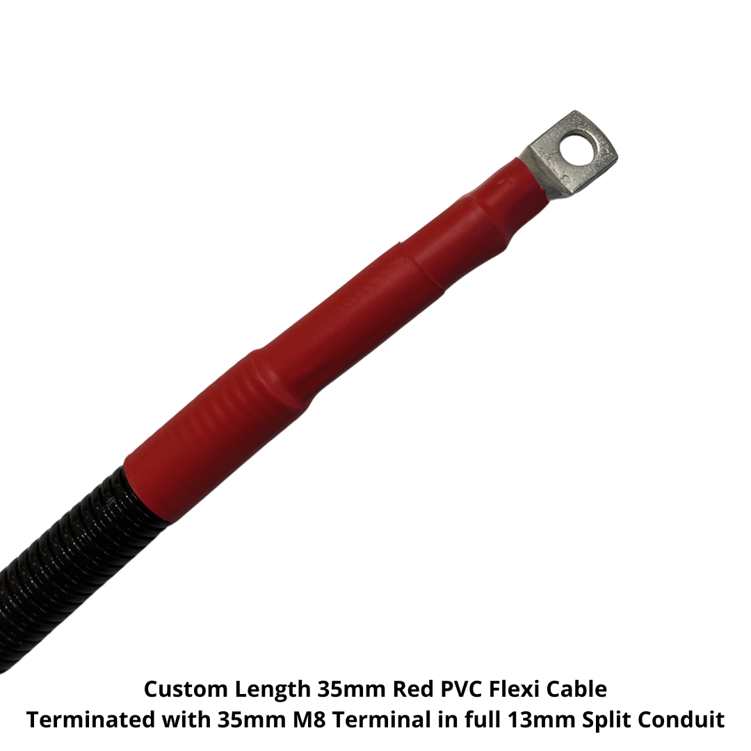 Custom Built 35mm PVC Battery Cable