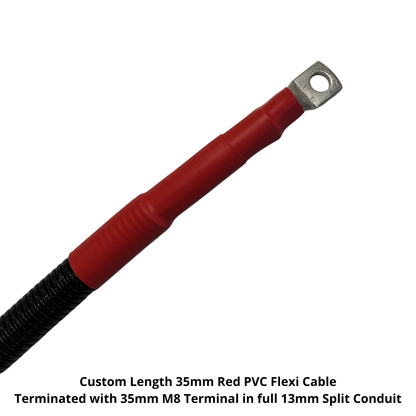 Custom Built 35mm PVC Battery Cable