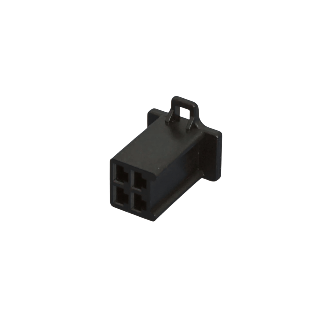 4 Way Male 2.8mm Mini Latch Housing - Multiple Colours